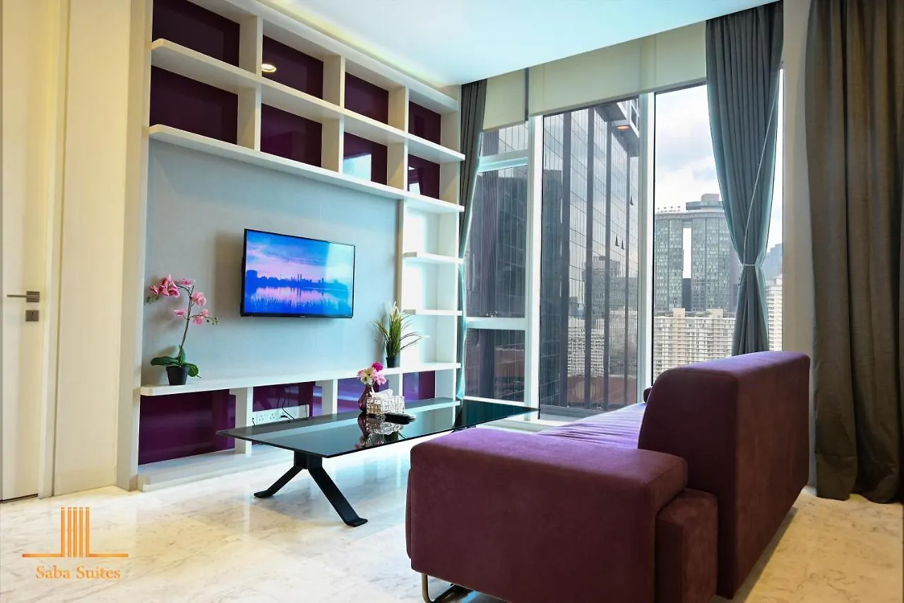 Saba Suites At Platinum Klcc Bukit Bintang Куала-Лумпур Апартаменты