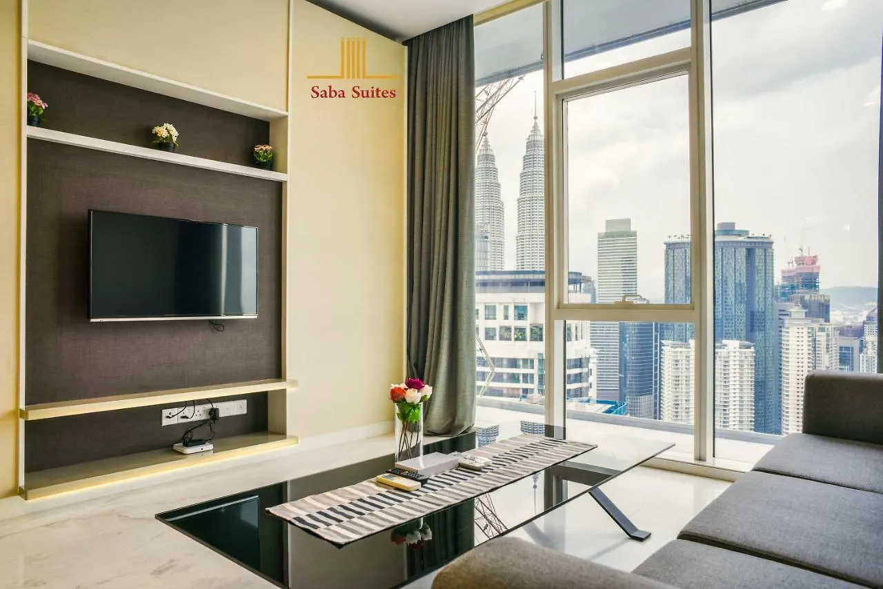 Saba Suites At Platinum Klcc Bukit Bintang Куала-Лумпур Апартаменты